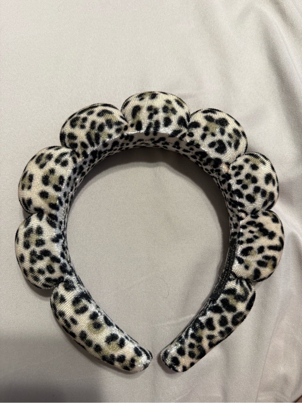 Leopard Print Padded Headband - Women's Fashion Accessory